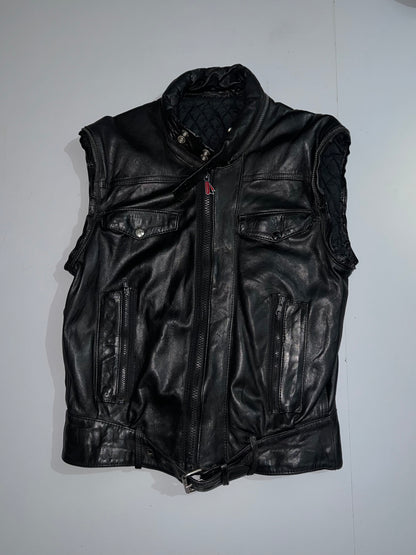 ZDetachable  Arms  (VERY RARE) Original Leather   Jacket (S/M)