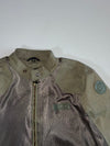 STR Fieldknight Olive Mesh Tactical Motorcycle Jacket Padded (M)