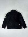 New Balance Sherpa Fleece Zip-Up Jacket – Black (XL)