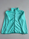 The North Face Mint Green Zip-Up Fleece Jacket (XS)