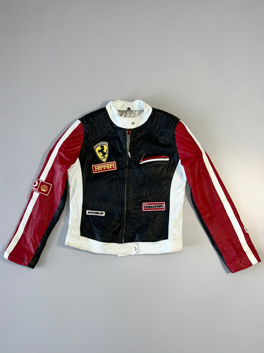 ZFerrari F1 RACING Original Leather Jacket (XS/S)