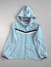 Y2K Reebok Sky Blue Hooded Windbreaker Jacket (M)