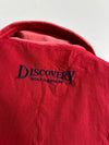 Discovery Golf Red Reversible Fleece Vest with Velour Collar(Xl)