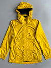Reebok | Yellow Hooded Rain Jacket | (XS)