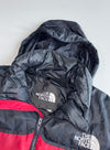 The North Face Red & Black Nuptse Puffer Jacket (2XL)