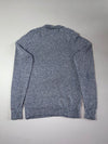 Tommy Hilfiger Tailored Premium Lambswool Crewneck Sweater – Marled Navy (S/M)