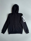 Adidas Originals Spellout Graphic Zip-Up Hoodie – Black (S)