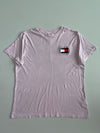 Tommy Jeans Embroidered Flag Logo T-Shirt (L)
