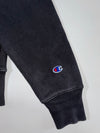 Champion Reverse Weave Black Big “C” Logo Crewneck Sweatshirt (S)
