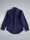 Ralph Lauren Long Sleeve Button-Up Shirt | Yellow Pony Logo | Navy (L)