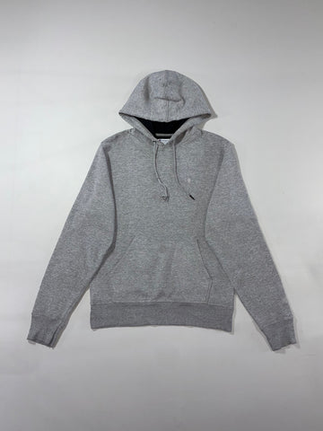 Champion Authentic Small Logo Grey Pullover Hoodie (M)