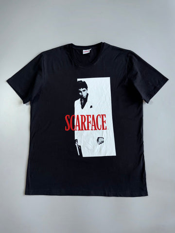 Scarface Movie Graphic Printed T-Shirt (XL)