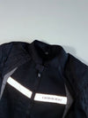 Dririder Air-Flow Mesh Motorcycle Jacket Black/Grey, Reflective Panels, CE Armour Padded (M)