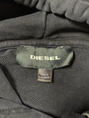 Diesel | Black Denim Division Embroidered Logo Hoodie (3XL)