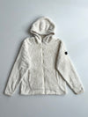 Kappa Ivory Sherpa Fleece Zip-Up Hoodie | Size (S)