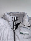 Big Train Osaka Grey Puffer Jacket with Embroidered Logo (M)