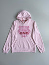 Kenzo Paris Pink Embroidered Tiger Logo Hoodie – (S)
