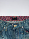 Energie Tartan-Lined Vintage Jeans (W:32 |L:44)