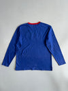 GAP Arch Logo Ringer Long Sleeve Tee (M)