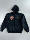 Ed-Hardy Streetwear Hoodie Black Tiger Graphic (XL)