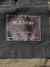 H.T. Niao Military Patch Bomber Jacket – Black (2XL)