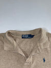 Polo by Ralph Lauren Long Sleeve Rugby Polo Khaki/Tan (M)
