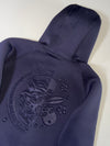 The Master Limited Twin Edition Embroidered Full-Zip Hoodie – Navy (L)