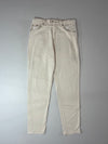 Vintage Karl Kani Ecru Cream Denim Jeans (W:32) (L:44)