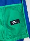 NEPA Evolution Colorblock Hooded Windbreaker – Blue/Green (S/M)