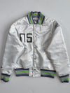 Y2K Nike Sport Research Lab Satin Varsity Bomber Jacket(S)
