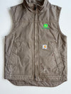 Carhartt x John Deere Embroidered Canvas Work Vest – Khaki(S)