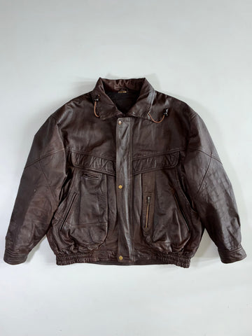 Super Premium Original Leather Jacket (3XL)