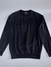 Stone Island Nylon Metal Arm Zip Pocket Crewneck Sweatshirt Black (L)