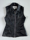 Storm Real Leather Black Utility Vest Women’s (XS)