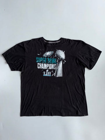NFL Pro Line Fanatics Eagles Super Bowl LII Champions Tee (2/3Xl)