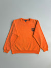 Vintage Polo Jeans Co. Ralph Lauren Orange Crest Sweatshirt (XL)