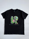 Mayak #Ukrainium Ukrainian Military Graphic T-Shirt Black Collection Spring 2025 (L)