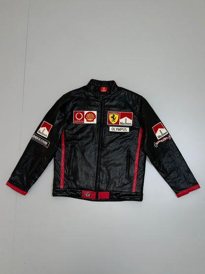 Z F1 Racing Jacket Original Leather Jacket (RARE FIND) (M/L)
