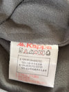 Kappa Aerotec Grey/Yellow Hooded Windbreaker Jacket  (XL/2XL)
