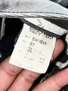 Big Train Japan — Acid Washed Skull & Flame Embroidery Denim Jeans (W:36|L:43)