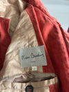 Pierre Cardin | Quilted-Lined Bomber Jacket | Rust/Brick (L/Xl)