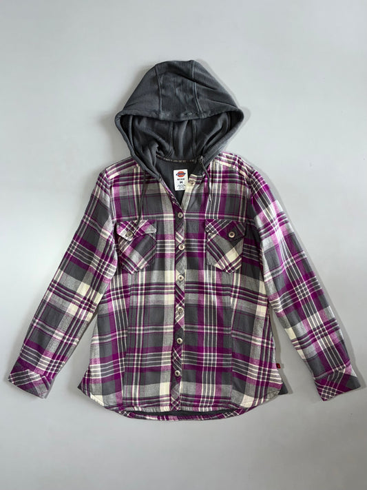 Dickies Hooded Flannel Shirt (M)