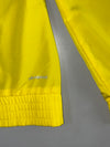 Adidas Yellow Striped Hooded Windbreaker (S)