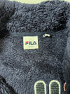 FILA | Navy Sherpa Fleece Zip Jacket (M)
