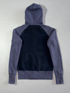 Nike Sportswear Navy Colorblock Full Zip Hoodie (S)