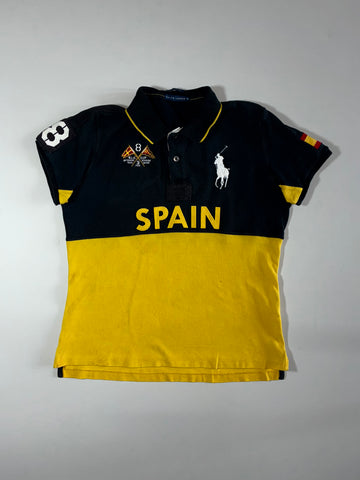 Polo Ralph Lauren “Spain” R.L.C. Cup Skinny Polo  Black/Yellow (M/L)