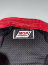 MQP Red & Black Armoured Leather Racing Jacket (S)