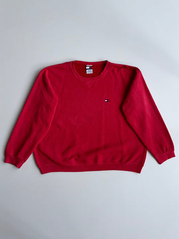 Tommy Hilfiger Crewneck Sweatshirt – Red (2Xl)