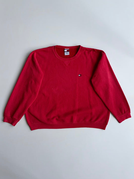 Tommy Hilfiger Crewneck Sweatshirt – Red (2Xl)