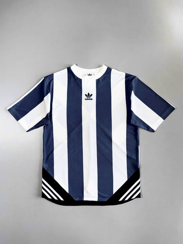 Adidas Originals “Rival Goalie” Vertical Stripe Football Jersey (M/L)